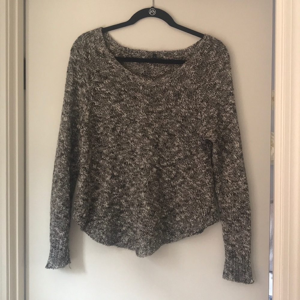 Eileen Fisher grey sweater